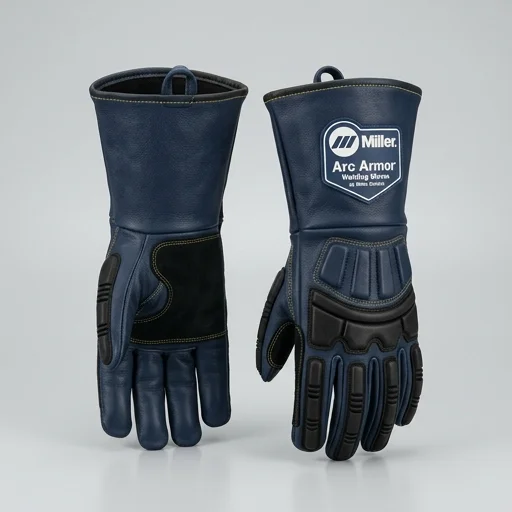 Miller Electric Arc Armor Gloves view 2