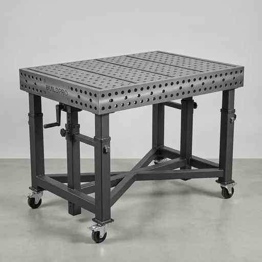 BuildPro Adjustable Welding Table view 2
