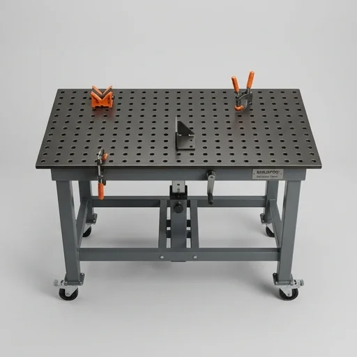 BuildPro Adjustable Welding Table view 3