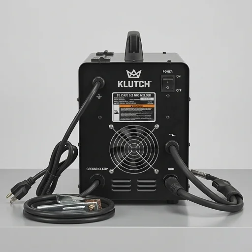 Klutch EZ-Flux 125 MIG Welder view 2