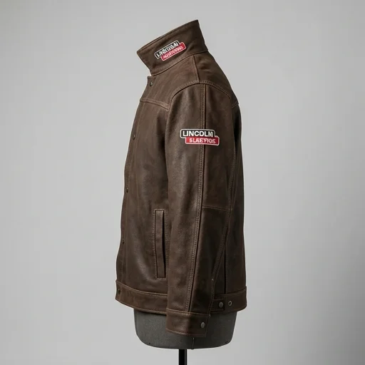 Lincoln Electric Leather Welding Jacket view 3